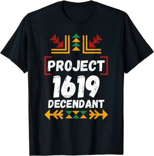 1619 Project Black History Month T-Shirt