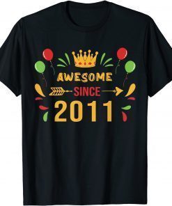 2011 11th birthday, Its my Birthday 11th Birthday Crown Bday Tee Shirt