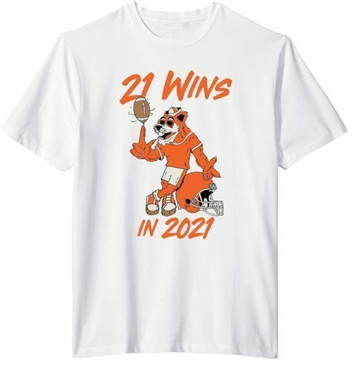 21 Wins In 2021 T-Shirt