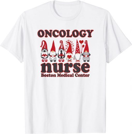 6 East Menino Nurse RN Elf Love Valentines T-Shirt