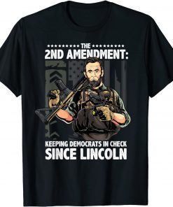 Abraham Lincoln Republican 2nd Amendment Supporter T-Shirt