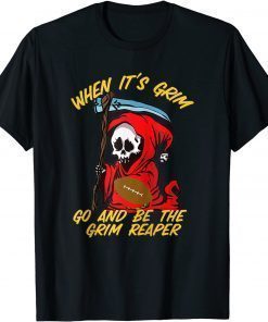 When It's Grim Go Be the Grim Reaper Kansas City BBQ Lover T-Shirt