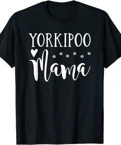 Yorkipoo Dog Mom - Cute Yorkipoo Mama T-Shirt