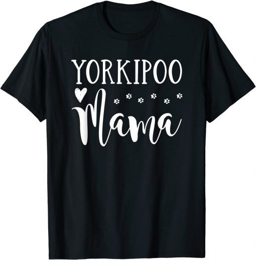 Yorkipoo Dog Mom - Cute Yorkipoo Mama T-Shirt