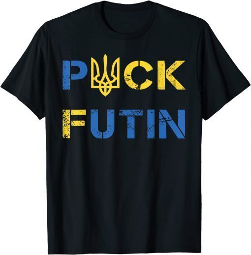 Anti putin Meme I Stand With Ukraine Ukrainian Support Tee Shirt