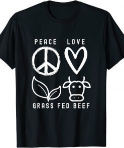 Biohacking Grass Fed Beef Ketosis Keto Butter Bacon Biohack T-Shirt