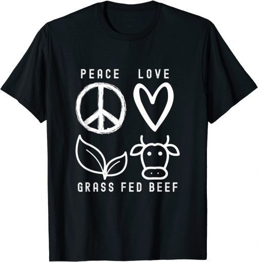 Biohacking Grass Fed Beef Ketosis Keto Butter Bacon Biohack T-Shirt