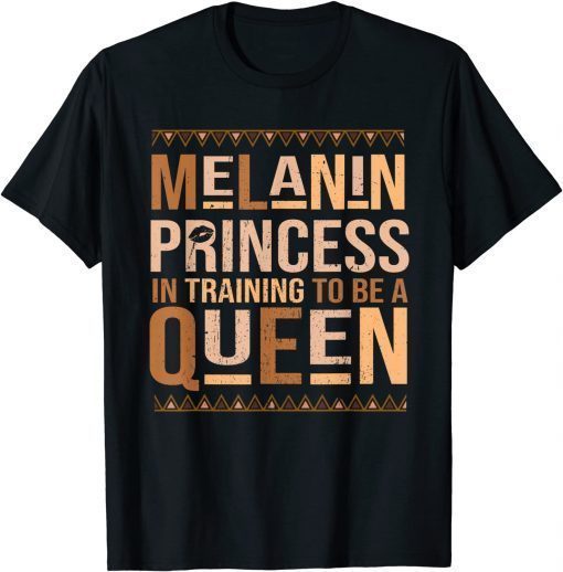 Black History Month Melanin Princess T-Shirt