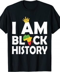 Black History Month pajama I Am Black History Month T-Shirt