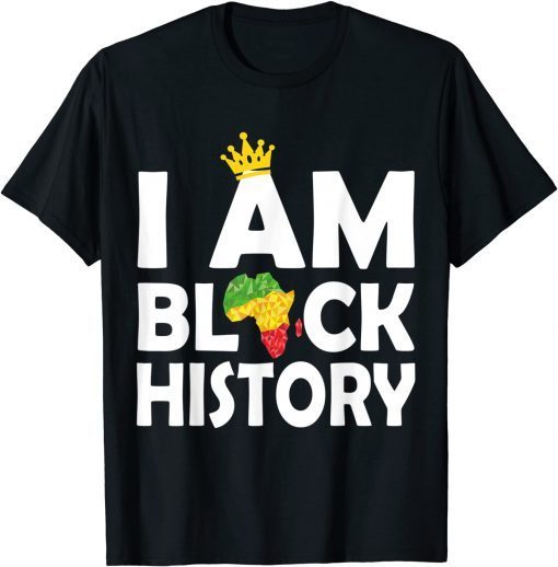 Black History Month pajama I Am Black History Month T-Shirt