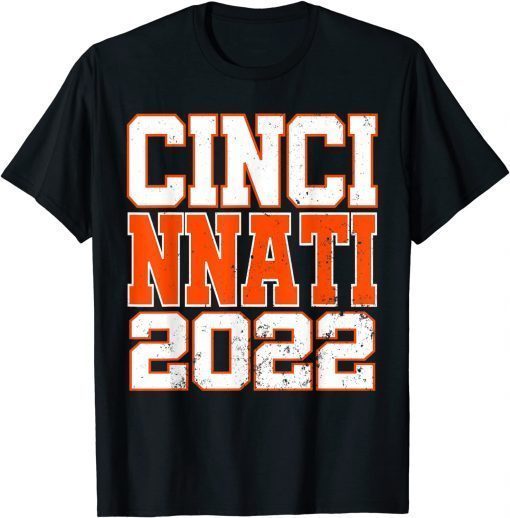 CINCY 'NATI Cincinnati OH Matching Family Couple Travel 2022 T-Shirt