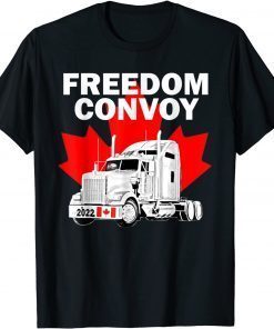 Canada Freedom Convoy 2022 Canadian Trucker Rule Ottawa T-Shirt