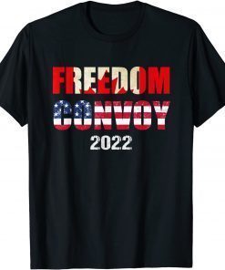 Canada Freedom Convoy 2022 Support Canadian Truckers T-Shirt