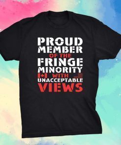 Canada Freedom Convoy 2022 We are The Small Fringe Minority T-shirt