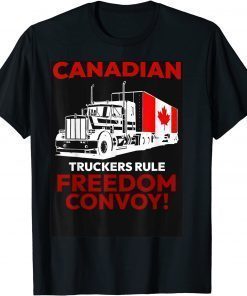 Canadian Trucker Freedom Convoy T-Shirt