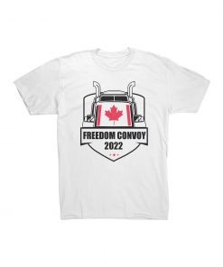 Canadian Trucker Freedom Convoy Tshirt