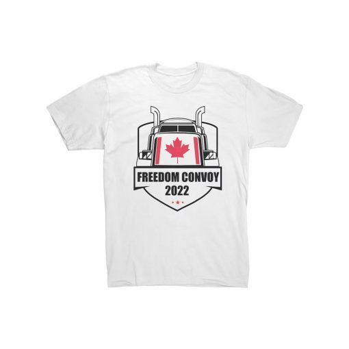 Canadian Trucker Freedom Convoy Tshirt