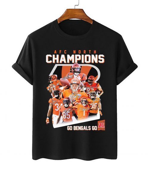 Cincinnati Bengals 2022 Champion AFC North Division T-shirt