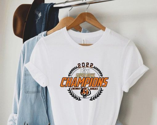 Cincinnati Bengals 2022 NFL Super Bowl Champions T-Shirt