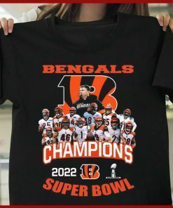 Cincinnati Bengals Tiger Super Bowl 2022 Champs Shirt