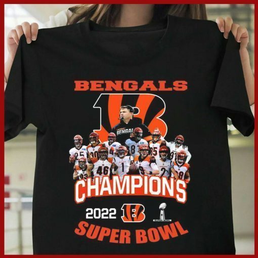 Cincinnati Bengals Tiger Super Bowl 2022 Champs Shirt