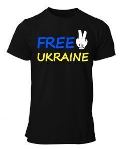 Free Ukraine Flag Stop Putin Fuck Putin T-shirt