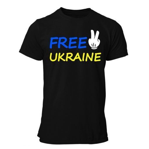 Free Ukraine Flag Stop Putin Fuck Putin T-shirt