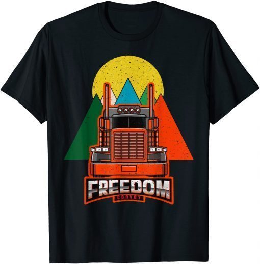 Freedom Convoy 2022 Support Canada Trucker Convoy T-Shirt