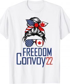 Freedom Convoy 2022 Supporter I Support Canadian Truckers T-Shirt