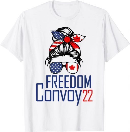 Freedom Convoy 2022 Supporter I Support Canadian Truckers T-Shirt