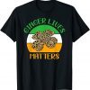 Ginger Lives Matter Lucky Leopard Shamrock St Patrick’s Day T-Shirt