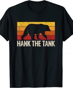 Hank the Tank Retro Vintage Distressed Save Hank the Tank T-Shirt