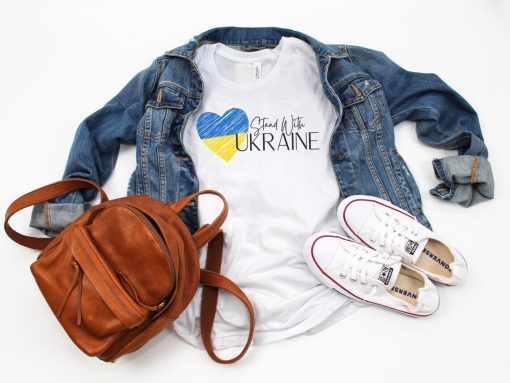 I Stand With Ukraine I Support Ukraine Shirt