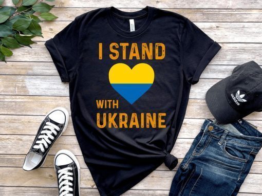 I Stand With Ukraine Support Ukraine Shirt