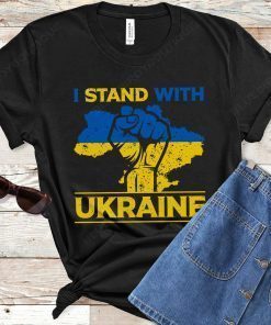 I Stand With Ukraine Supporting Ukraine Shirt