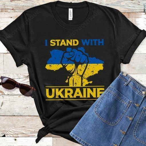 I Stand With Ukraine Supporting Ukraine Shirt