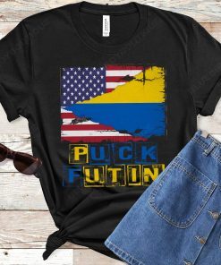 I Stand With Ukraine Ukrainian lover Puck Futin T-Shirt