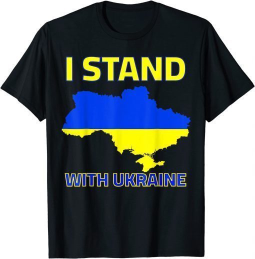 I Stand With Ukraine ukraine war Slava Ukraini Essential T-Shirt