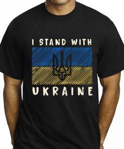 I Stand with Ukraine Stay Strong ukraine Pray For Ukraine Classic Shirt