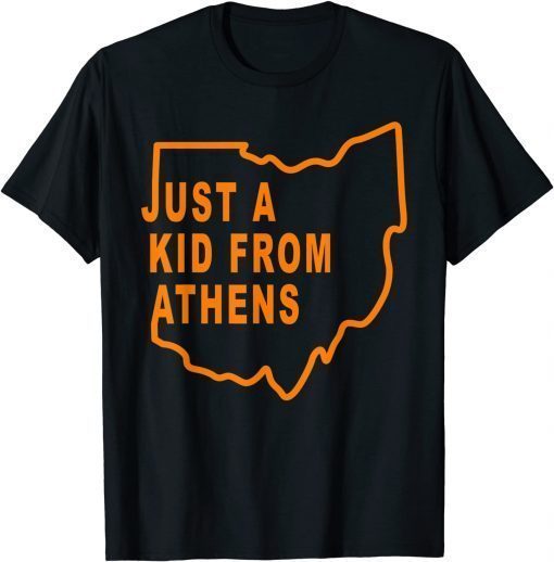 Just a kid from Athens Ohio Cincinnati Joe Brr 2022 Shirt