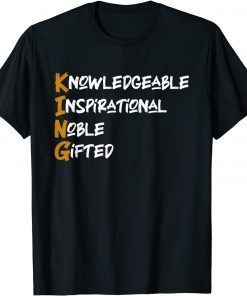 Knowledgeable Inspirational Noble Gifted T-Shirt