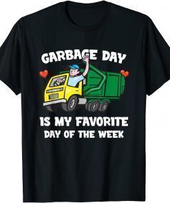 Little Boys' Cute I Love Trash Garbage T-Shirt