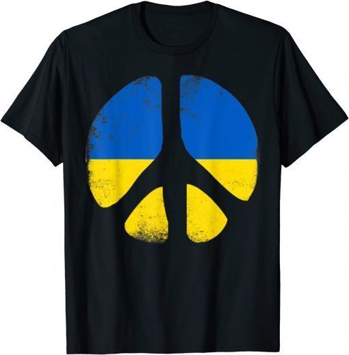 Peace in Ukraine Stand with Ukraine Support for Ukraine T-Shirt