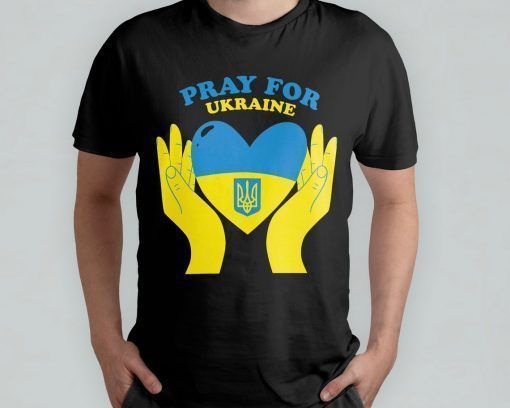 Pray for Ukraine Stand With Ukraine Shirt