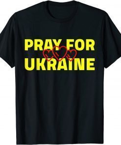 Pray for Ukraine With Ukraine Pray For Ukraine T-Shirt