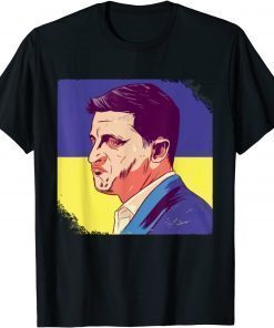 President Zelensky, Ukrainian President, Supporting Ukraine T-Shirt