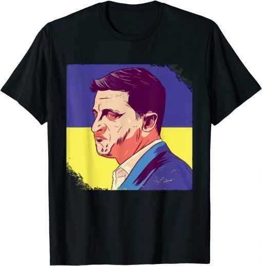 President Zelensky, Ukrainian President, Supporting Ukraine T-Shirt