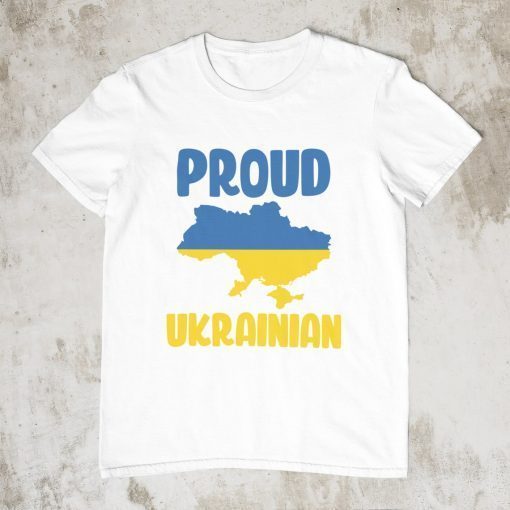 Proud Ukrainian Support Ukraine I Stand With Ukraine Shirt