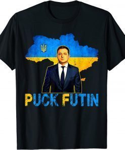 Puck Futin Shirt I Stand With Ukraine Volodymyr Zelensky Peace Ukraine T-Shirt