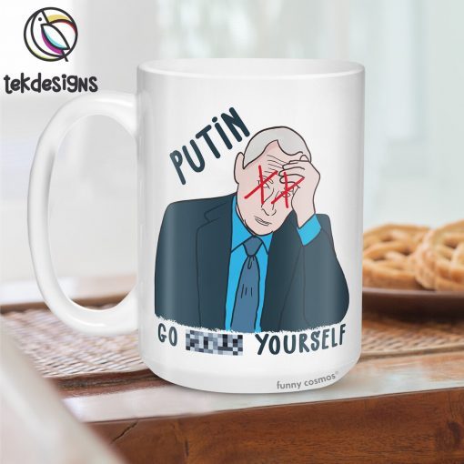 Putin Go Fuck Yourself Ukraine Mug